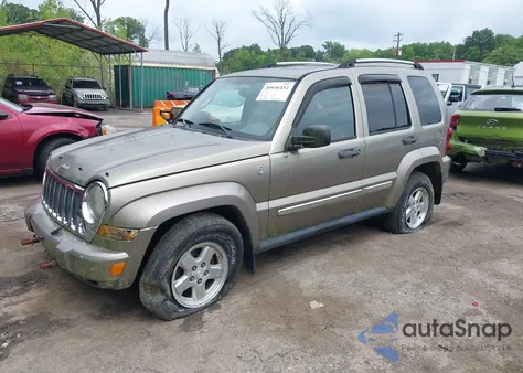 2005 Jeep Liberty Limited Edition из США, поврежденный, VIN 1J8GL58555W673463